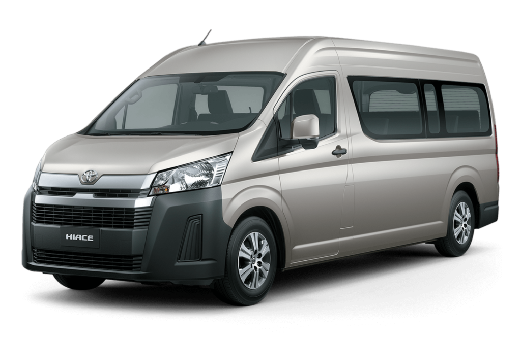 Toyota HiAce Taxi for Hajj and Umrah Pilgrims in Saudi Arabia